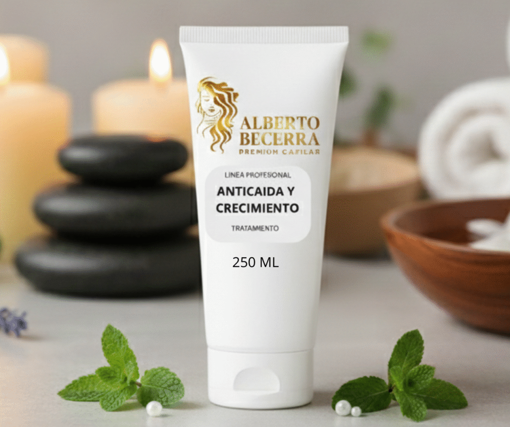 Crema anticaída y estimuladora del crecimiento capilar de Alberto Becerra