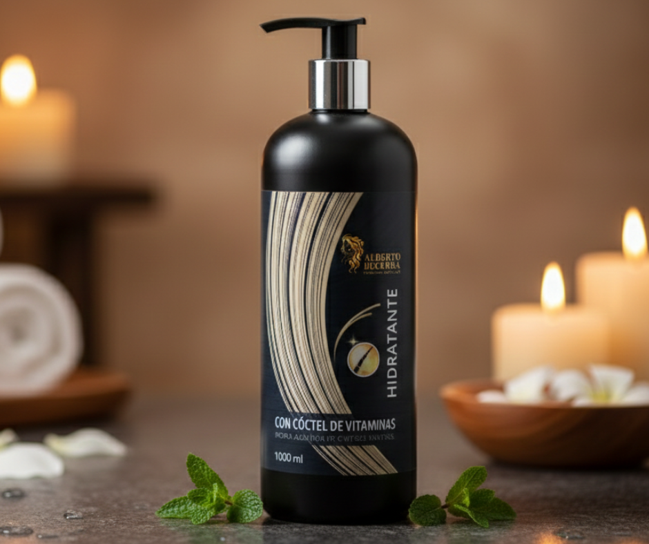 Tratamiento Hidratante Profesional Alberto Becerra | Con Cóctel de Vitaminas – 1000 ml